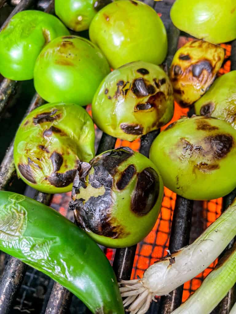 Roasted Salsa Verde Ingredients