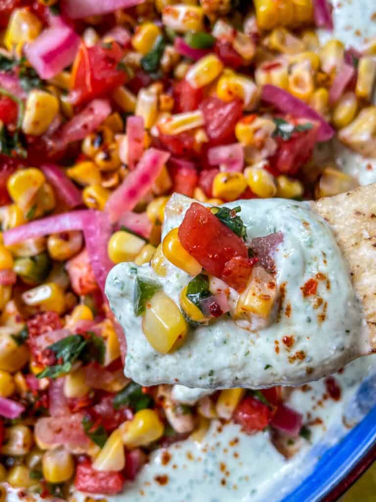 Feta and Corn Dip