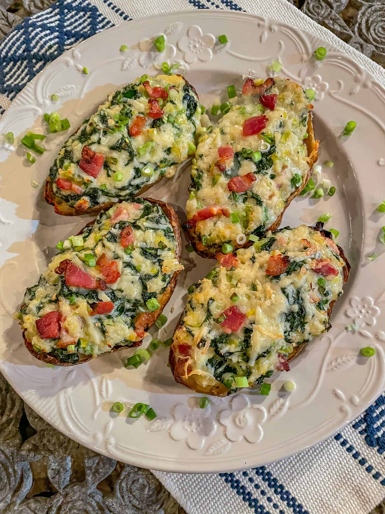 Twice Baked Colcannon Potatoes Beach Girl Grills
