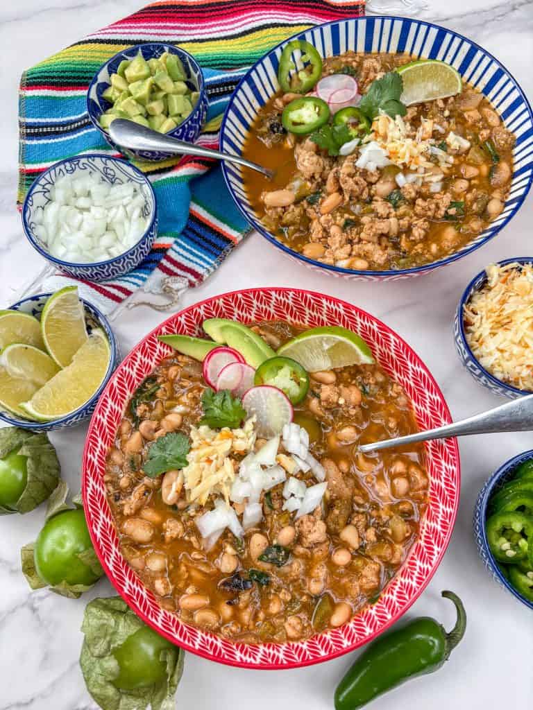 Tomatillo Turkey Chili