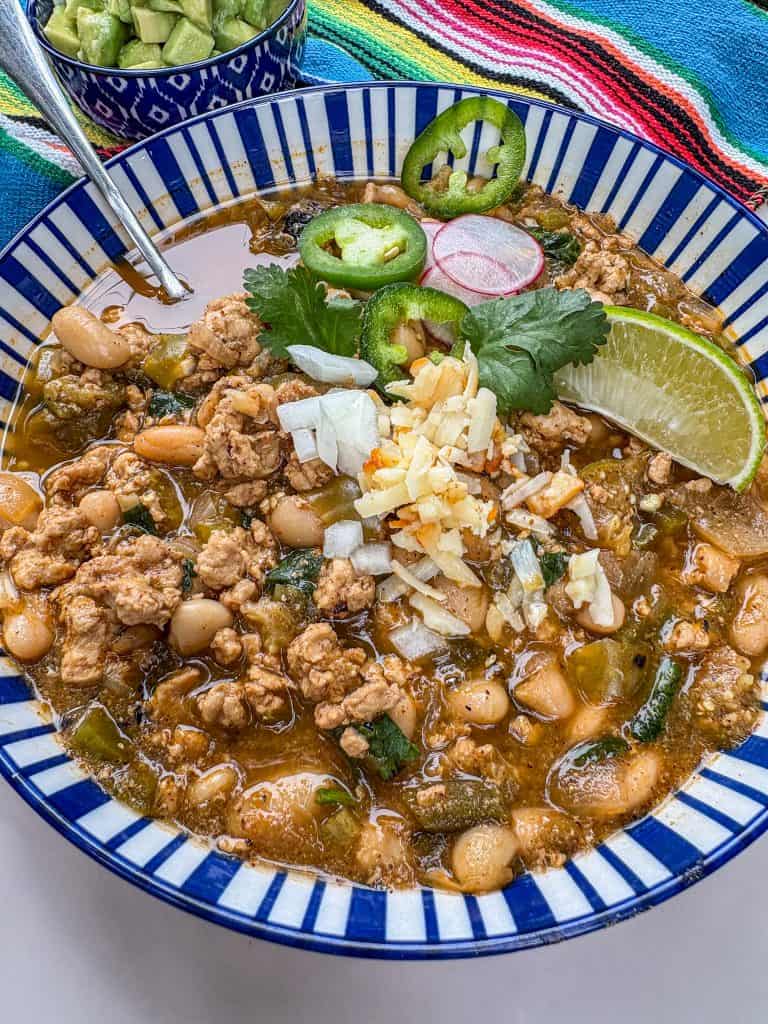 Turkey Chili with White Beans