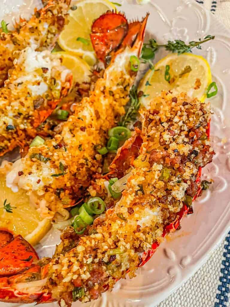 Panko Crusted Lobster Tails
