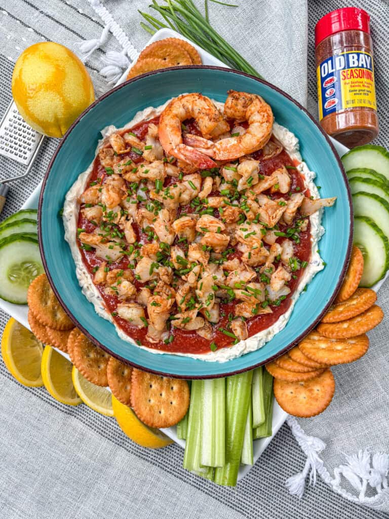 Shrimp Cocktail Dip with Cream Cheese