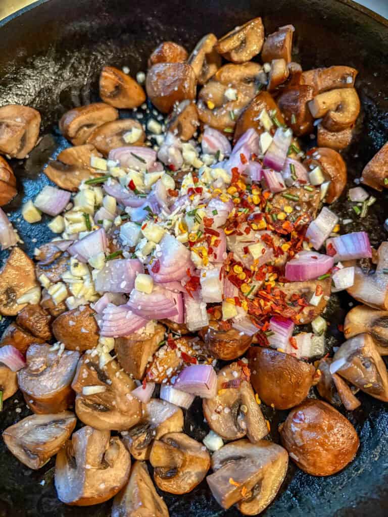 Mushrooms and Aromatics