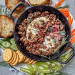 Baked Brie with Mushrooms