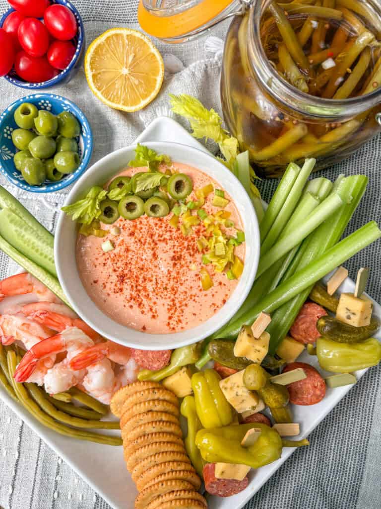 Creamy Bloody Mary Dip