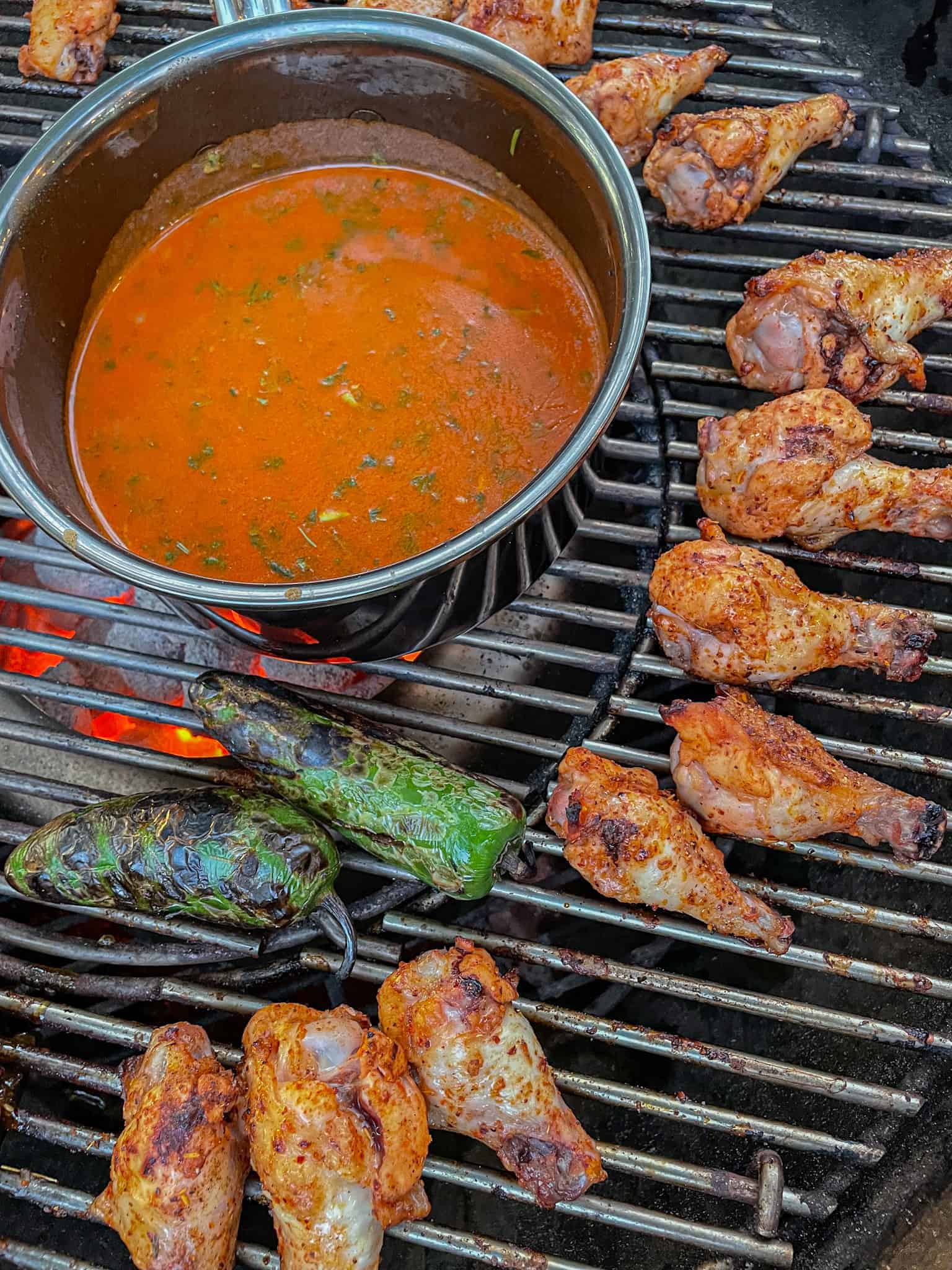 Michelada Buffalo Wings Beach Girl Grills