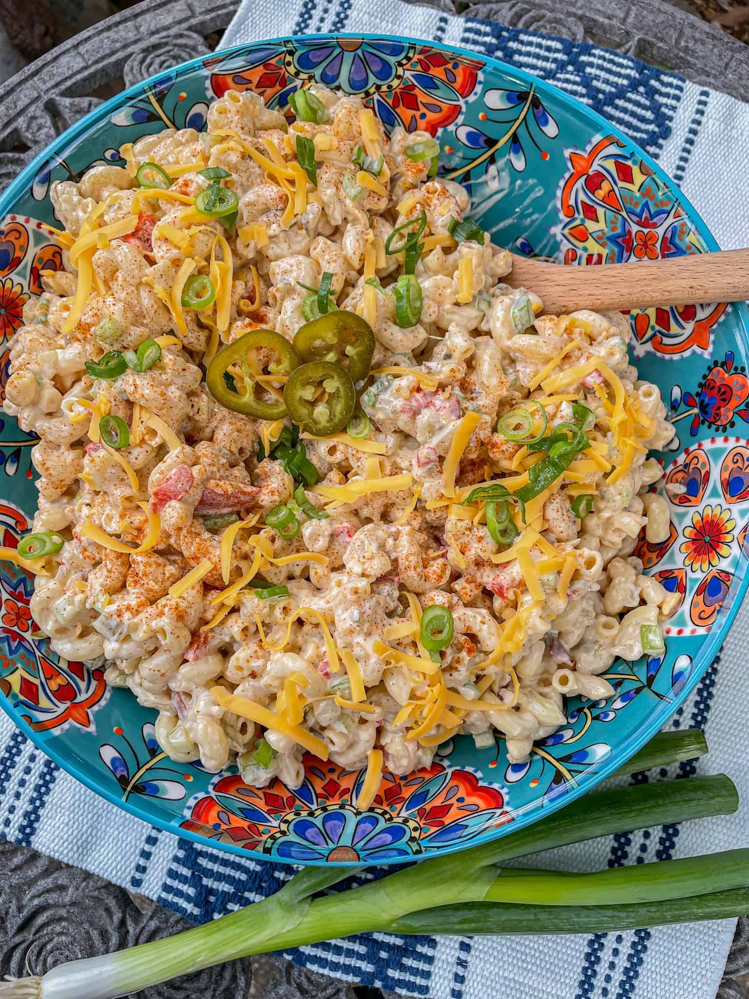 Pimento Cheese Macaroni Salad