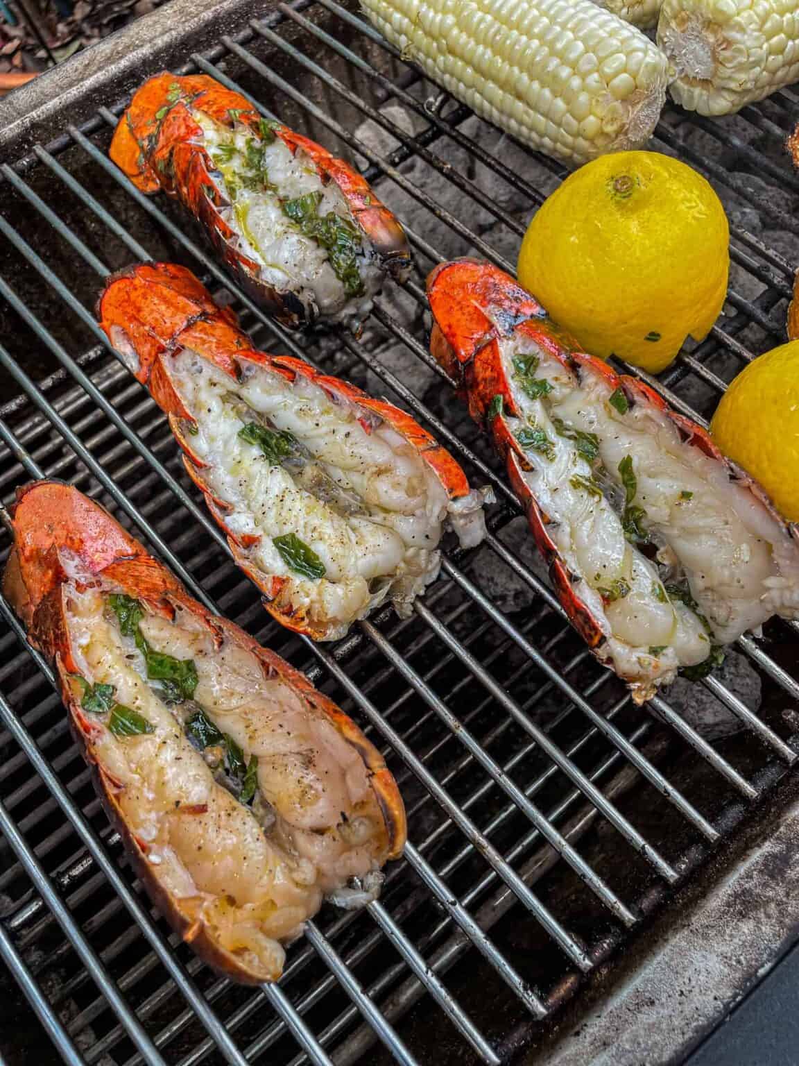 How to Grill Lobster Tails Beach Girl Grills