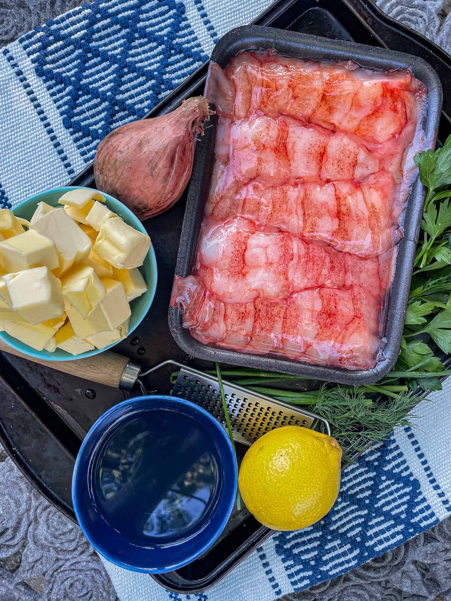 Butter Poached Lobster Beach Girl Grills