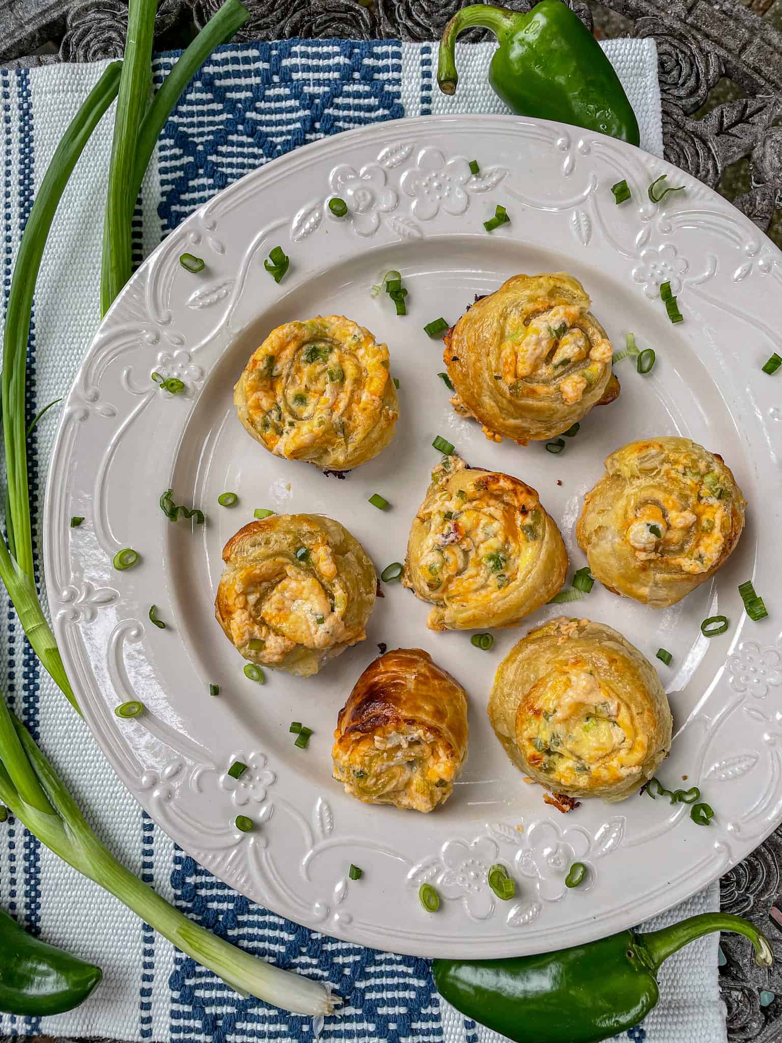 Jalapeno Popper Pinwheels