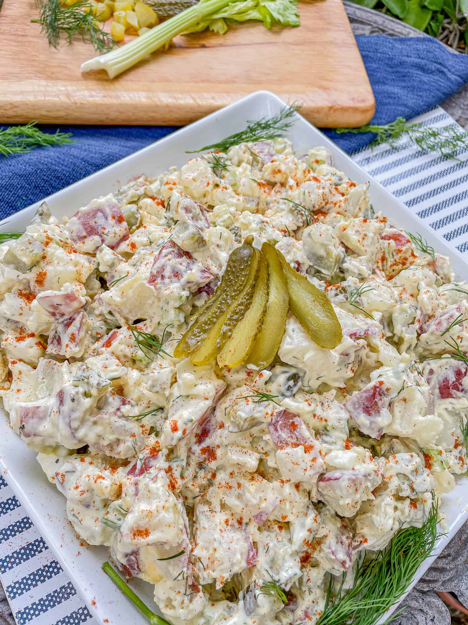 Dill Pickle Potato Salad